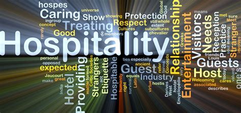 background of hotel industry.